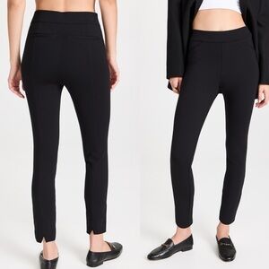 Spanx Backseam Skinny Pants Black Split Hem Petite